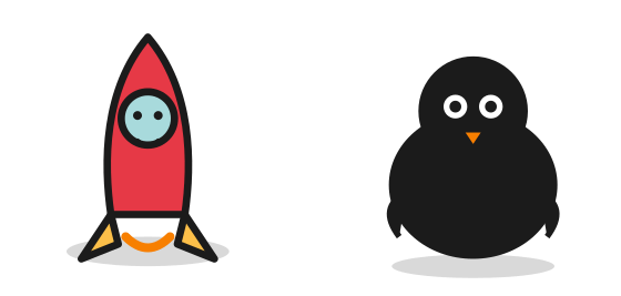 Rocket and Raven